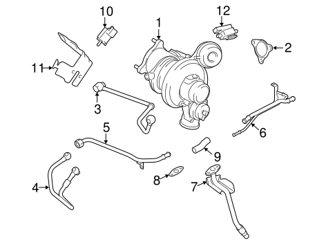 9-3 TURBOCHARGER & COMPONENTS 2
