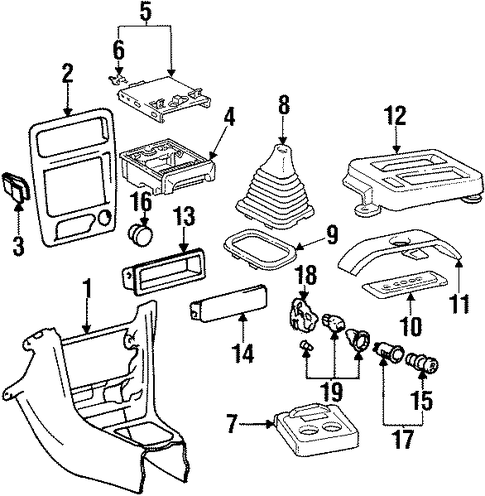 Prizm CENTER CONSOLE