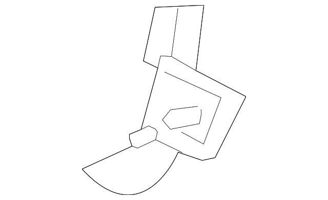 C2P3804AMN Деталь END CAP MOLDING, RIGHT
