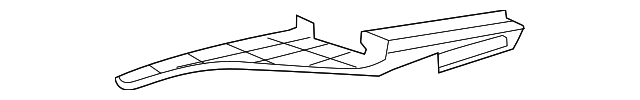 C2P14869AMN Деталь UPPER TRIM PANEL, RIGHT