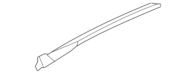 C2P11313AMN Деталь UPPER TRIM PANEL, RIGHT