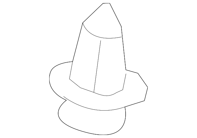 C2P14897 Деталь UPPER TRIM PANEL REAR CLIP, LEFT