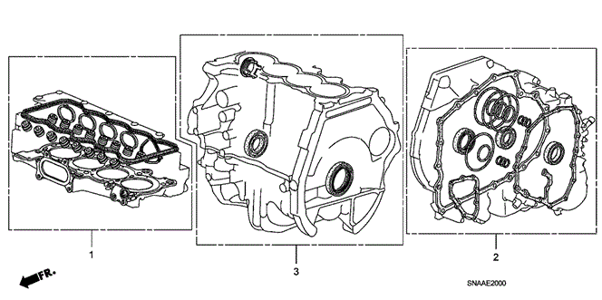 ENGINE/GASKET KIT (1.8L) for 2009 Honda CIVIC SEDAN #1