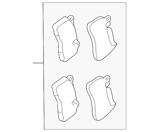 SFP500070 Деталь BRAKE PADS