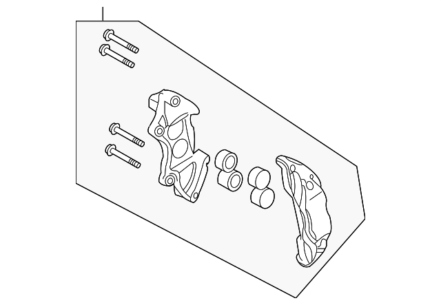 SEB500391 Деталь CALIPER, LEFT