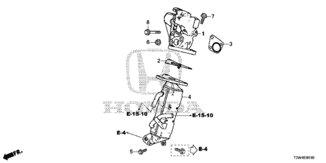 EGR Valve (1) for 2015 Honda Accord #0