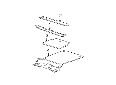 Yukon INTERIOR TRIM - REAR BODY