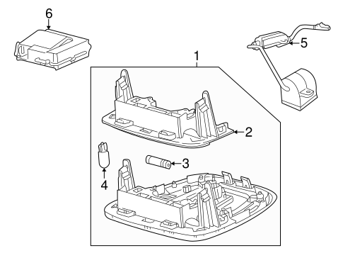 X-Type OVERHEAD CONSOLE
