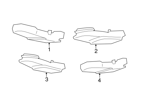 Body/Interior Lamps for 2013 Ford Escape #1