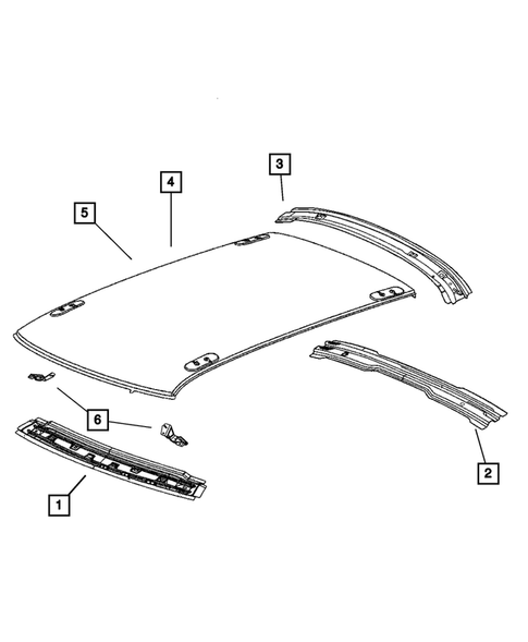 Roof for 2011 Dodge Challenger #0