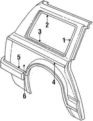 Lynx QUARTER PANEL