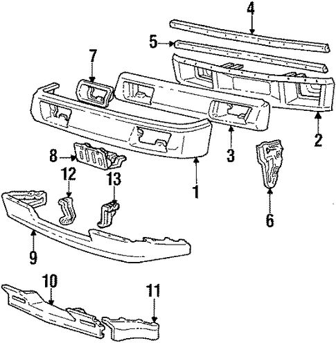 Conquest BUMPER ASSEMBLY