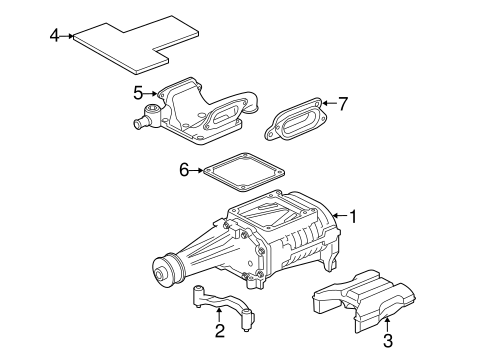 Range Rover SUPERCHARGER & COMPONENTS