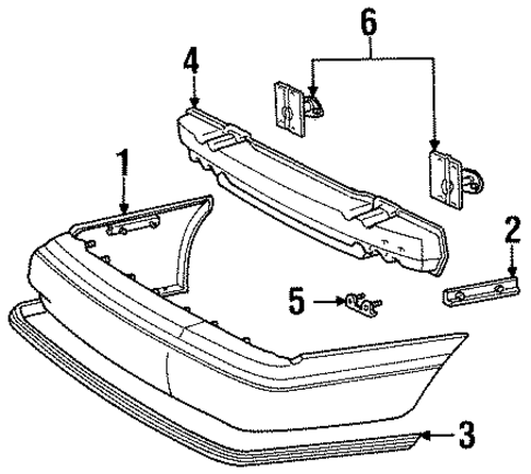 Continental BUMPER & COMPONENTS - REAR