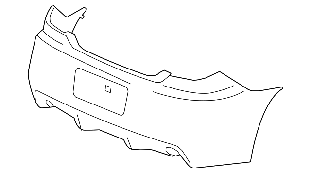 25876636 Деталь BUMPER COVER