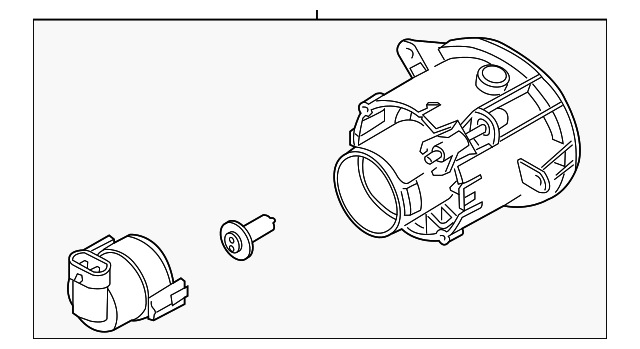 XBJ000042 Деталь FOG LAMP, RIGHT