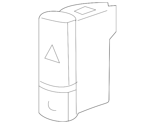 YUG000210PUY Деталь HAZARD SWITCH