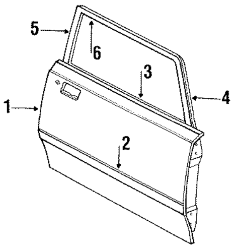 Town Car DOOR & COMPONENTS