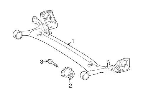 REAR SUSPENSION/REAR SUSPENSION for 2012 Toyota Matrix #2