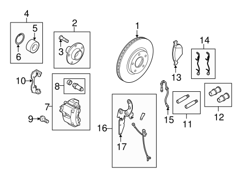 Brakes/Front Brakes for 2013 Ford Transit Connect #1