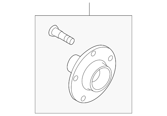 7T1Z-1104-A Деталь HUB, LEFT