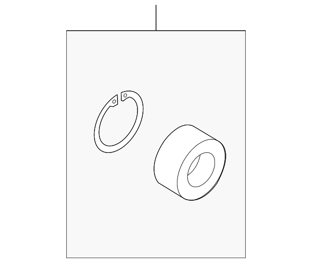 2T1Z-1215-C BEARING KIT, RIGHT