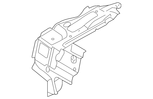 AE8Z-5446774-A Деталь PKG TRAY SUPPORT, RIGHT