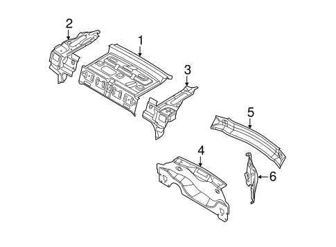 Body/Rear Body for 2017 Ford Fiesta #1