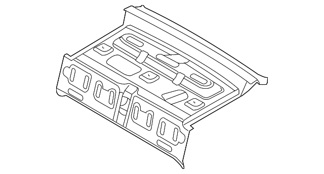 AE8Z-5446506-A Деталь PKG TRAY PANEL