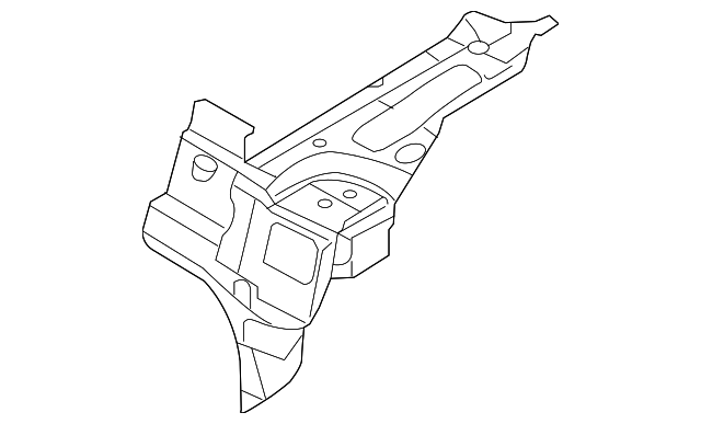AE8Z-5446775-A Деталь PKG TRAY SUPPORT, LEFT