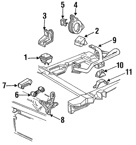 Lumina ENGINE & TRANS MOUNTING