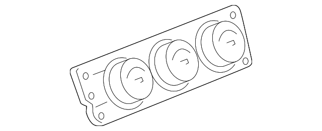 25925113 Деталь DASH CONTROL UNIT