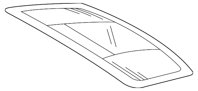 970-545-111-42 Деталь LIFT GATE GLASS