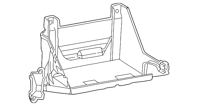 XW4Z-10732-AA Деталь BATTERY TRAY