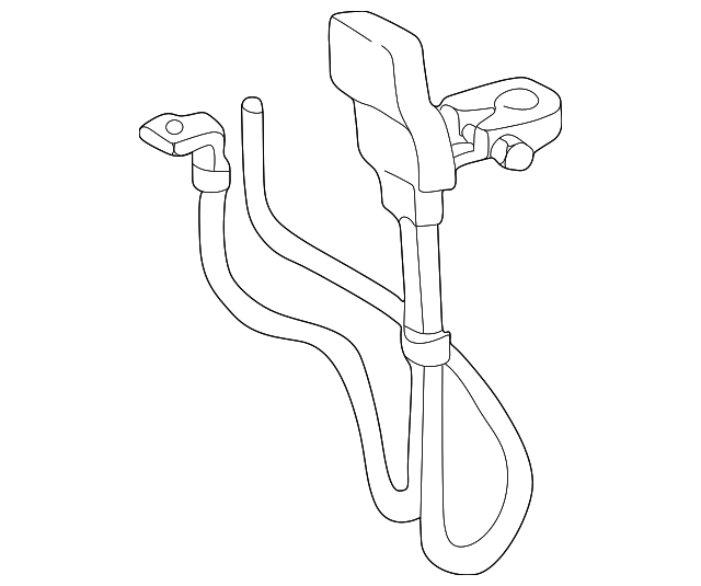 1W6Z-14300-AA Деталь POSITIVE CABLE