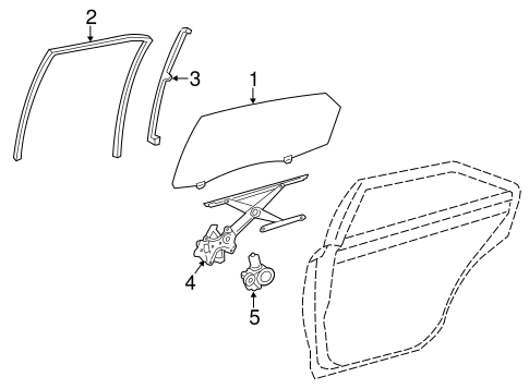 ELECTRICAL/REAR DOOR for 2016 Toyota Avalon #2