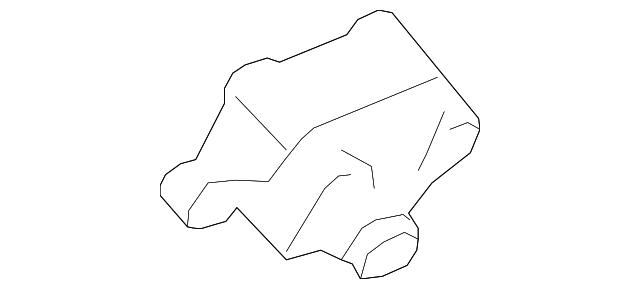 12577768 Деталь COMPRESSOR MOUNT BRACKET