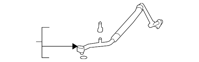 96852698 Деталь REAR AC HOSE