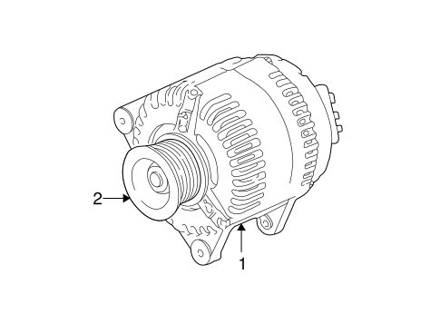 ELECTRICAL/ALTERNATOR for 2008 Toyota Corolla #1