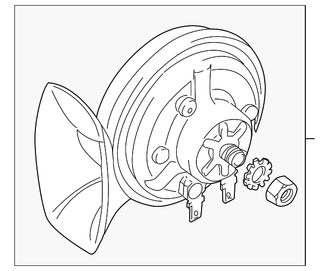 YEB500060 Деталь HORN