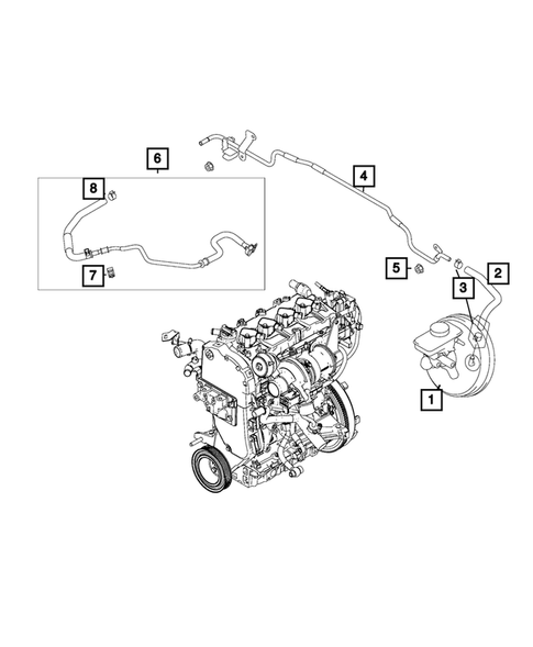 Power Brake Booster for 2019 Fiat 124 Spider #2