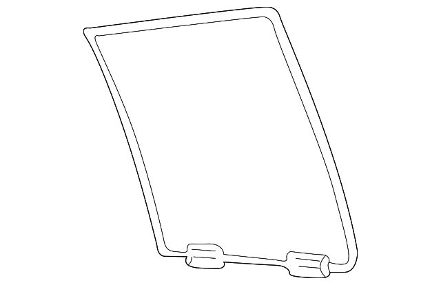 ASR2374 Деталь DOOR GLASS, RIGHT
