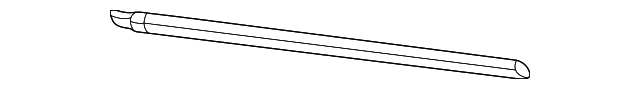 DDE101550 Деталь WEATHERSTRIP, LEFT