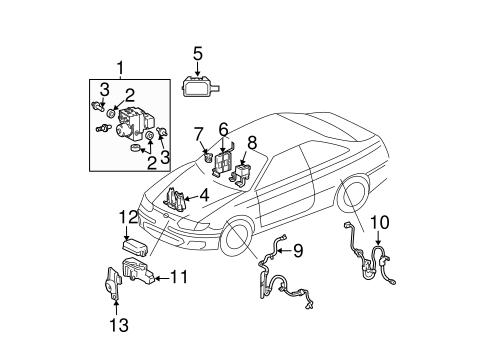 BRAKES/ANTI-LOCK BRAKES for 2003 Toyota Camry #3