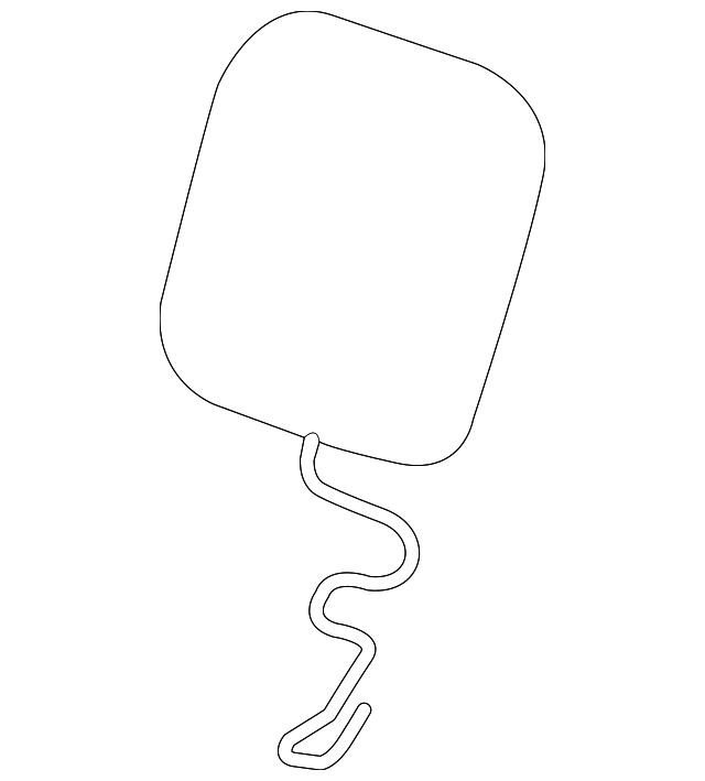 T4N3649 Деталь SEAT BACK HEATER, RIGHT