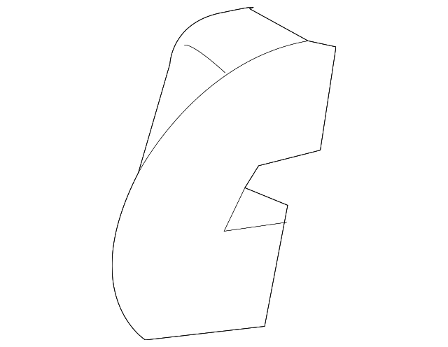 T4N2872PVJ Деталь SEAT BACK FRAME BEZEL