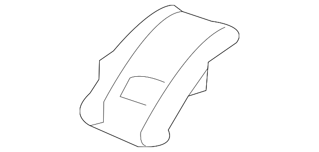 T4N2852LKP Деталь SEAT CUSHION PAD BEZEL, RIGHT