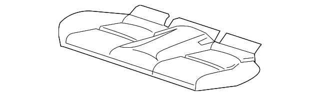 T2H5527 Деталь SEAT CUSHION PAD