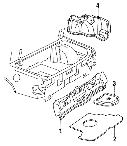 Bonneville TRUNK TRIM