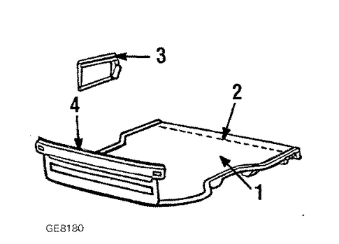 Caballero REAR FLOOR & RAILS